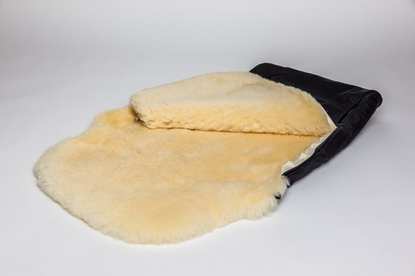 Baby Schlafsack Lammfell Fellsack – Bild 8