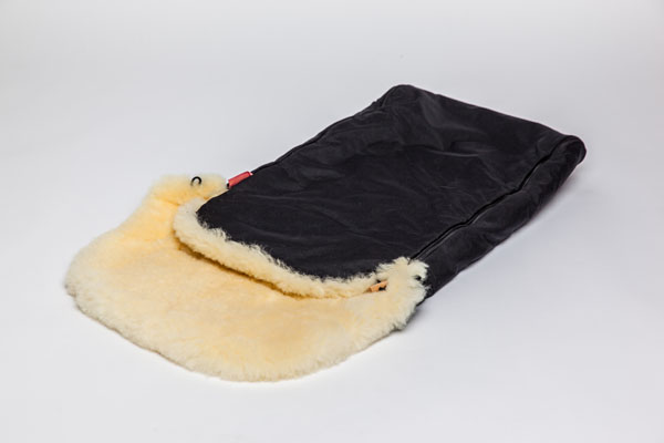 Baby Schlafsack Lammfell Fellsack – Bild 6